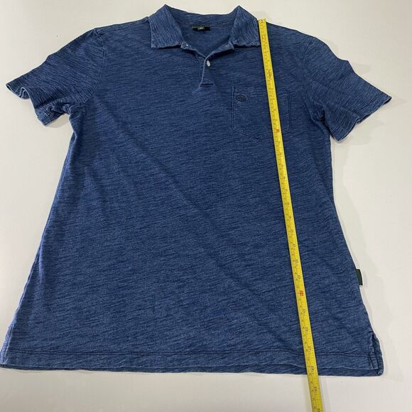 AG Adriano Goldschmied Green Label Premium Polo Shirt Blue Size S - Picture 4 of 8